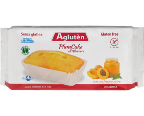 AGLUTEN PLUM CAKE ALBICOCC160G