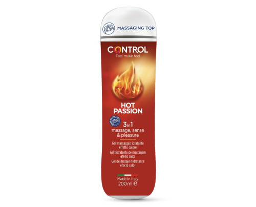 CONTROL HOT PASSION MASSAGE GEL 3 IN 1
