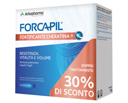 FORCAPIL FORTIFICANTE CHERATINA+ PROMO 120 CAPSULE PREZZO SPECIALE