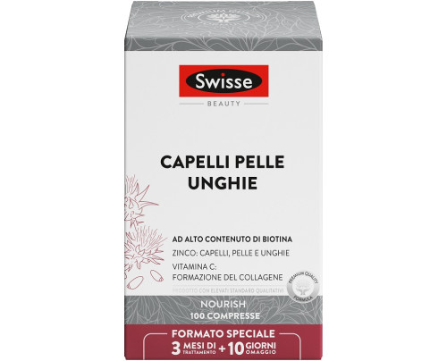SWISSE BEAUTY CAPELLI PELLE UNGHIE 100 COMPRESSE