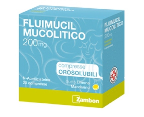 FLUIMUCIL MUCOL*20CPR ORO200MG