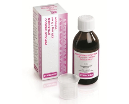 Paracetamolo Dynacren Sciroppo 125 mg/5 g 100 ml  