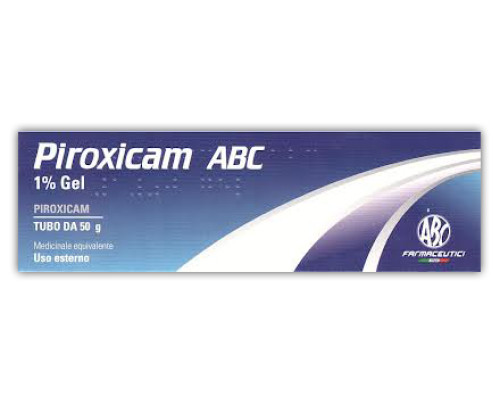 Piroxicam ABC Gel 50 g 1%  