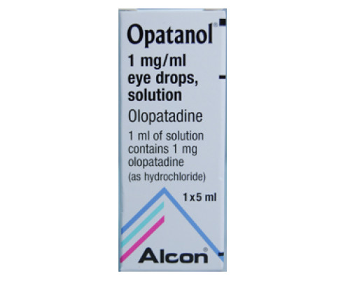 <b>Opatanol 1 mg/mL collirio, soluzione</b><br>  olopatadina<br><b>Che cos’è e a che cosa serve</b><br><b>Opatanol è indicato per il trattamento di segni e sintomi della congiuntivite allergica stagionale.</b><br><br>  <b>Congiuntivite