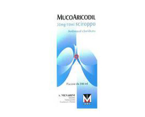 <b>MUCOARICODIL 30 mg compresse<br>  MUCOARICODIL 30 mg/10 ml sciroppo</b><br>  ambroxolo cloridrato<br><b>Che cos’è e a che cosa serve</b><br>MUCOARICODIL contiene il principio attivo ambroxolo cloridrato appartenente alla categoria dei  muc