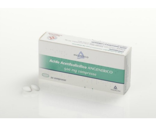 <b>ACIDO ACETILSALICILICO ANGELINI 500 mg compresse</b><br><b>Che cos’è e a che cosa serve</b><br>ACIDO ACETILSALICILICO ANGELINI contiene il principio attivo acido acetilsalicilico, che appartiene  al gruppo dei medicinali chiamati antinfiam