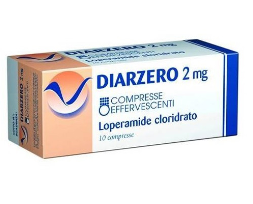 Diarzero 10 compresse effervescenti 2 mg