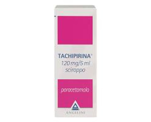 TACHIPIRINA 120 mg/5 ml sciroppo<br> Paracetamolo<br><b>Che cos’è e a che cosa serve</b><br>Tachipirina è uno sciroppo per uso orale contenente il principio attivo paracetamolo.<br> Paracetamolo agisce riducendo la febbre (antipiretico