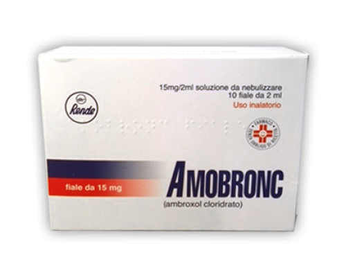 Amobronc Soluzione da Nebulizzare 10 fiale 2 ml 15 mg  