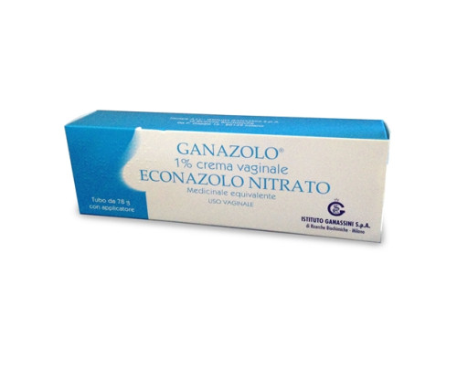 <b>Ganazolo 10 mg/g crema vaginale<br>  Ganazolo 150 mg ovuli</b><br><br>  Econazolo nitrato<br><br>  Medicinale equivalente<br><b>Che cos’è e a che cosa serve</b><br>Ganazolo contiene econazolo nitrato che appartiene ad una classe di medicin