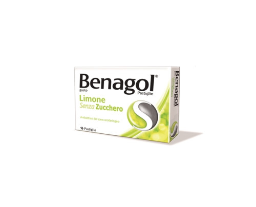 <b>BENAGOL 1,2 mg + 0,6 mg Pastiglie gusto Ginger e Spezie<br>  BENAGOL 1,2 mg + 0,6 mg Pastiglie gusto Miele e Limone<br>  BENAGOL 1,2 mg + 0,6 mg Pastiglie gusto Menta Fredda<br>  BENAGOL 1,2 mg + 0,6 mg Pastiglie gusto Limone Senza Zucchero<br>  BENAGO