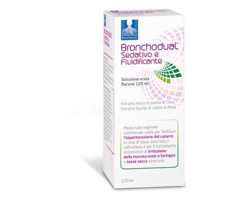 Bronchodual Sedativo Flu 120 ml: medicina vegetale per sciogliere il catarro e la tosse associata. Riprendi pieno possesso del tua giornata!