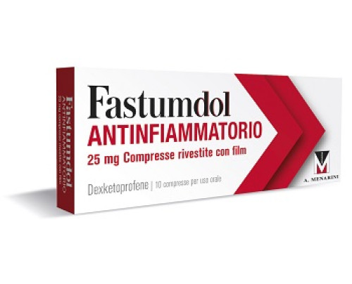 Fastumdol Antinfiammatorio 10 Compresse 25 mg  