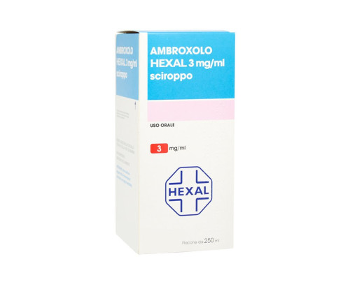 Ambroxolo Hexal sciroppo flacone 250 ml