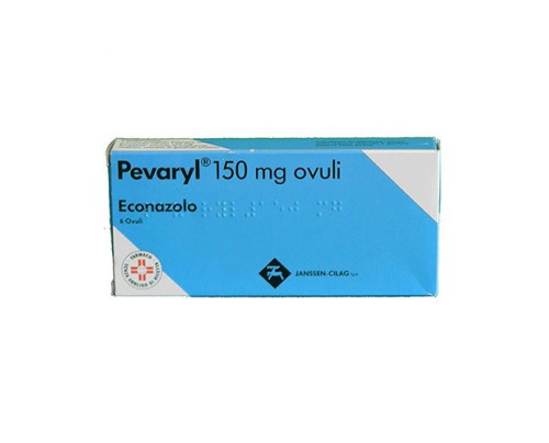 <b>Pevaryl 50 mg ovuli<br>  Pevaryl 150 mg ovuli<br>  Pevaryl 150 mg ovuli a rilascio prolungato<br>  Econazolo nitrato</b><br><b>Che cos’è e a che cosa serve</b><br>Pevaryl contiene econazolo nitrato che appartiene ad un gruppo di medicinali