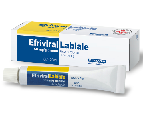 EFRIVIRALLABIALE contiene il principio attivo aciclovir che serve per il trattamento delle infezioni causate  da virus chiamati erpetici (<em>herpes</em>) compreso il virus <em>herpes simplex</em>.<br><br>  EFRIVIRALLABIALE è indicato nel trattamen